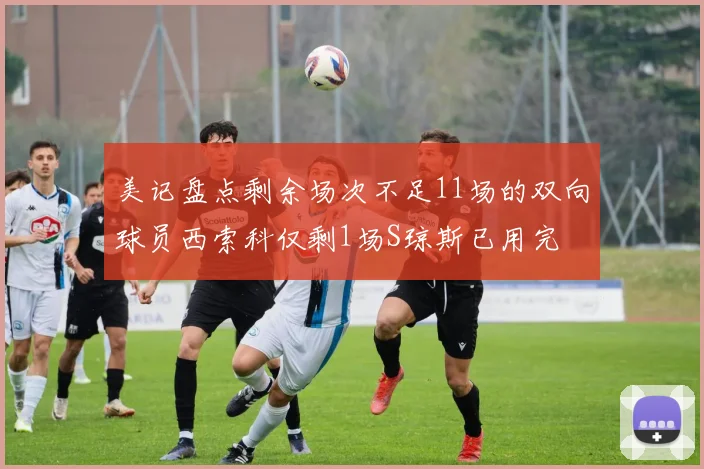 美记盘点剩余场次不足11场的双向球员西索科仅剩1场S琼斯已用完